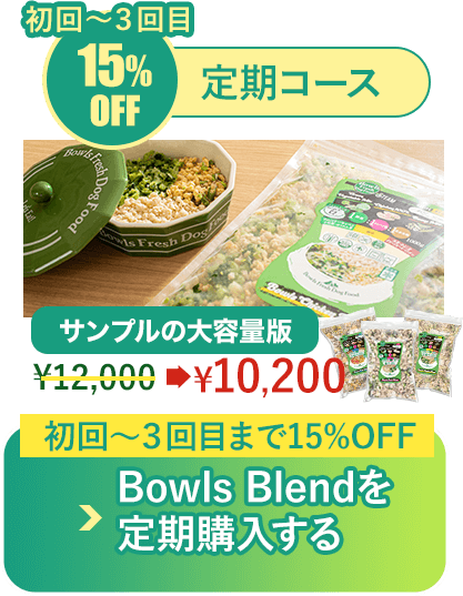 BowlsBlend定期コース 初回50%OFF 6,000円