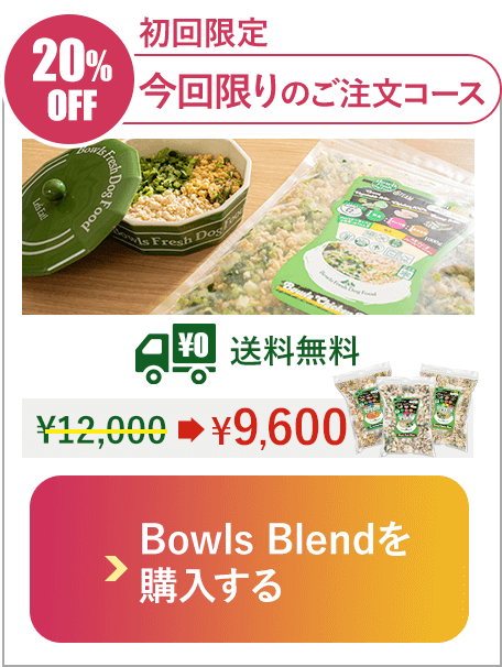 BowlsBlend 初回限定20%OFF 9,600円